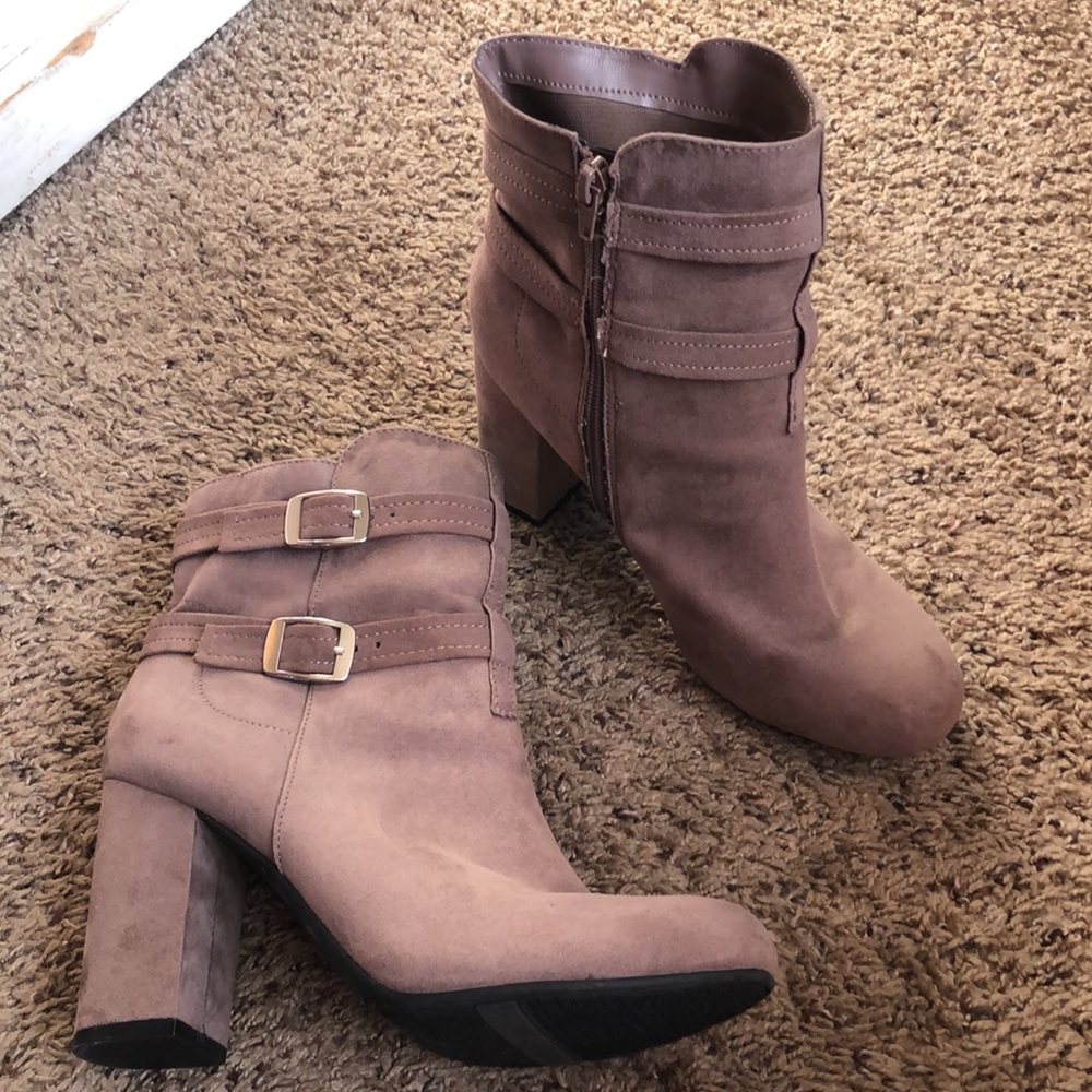 Pink Christian Siriano Heeled Boots
